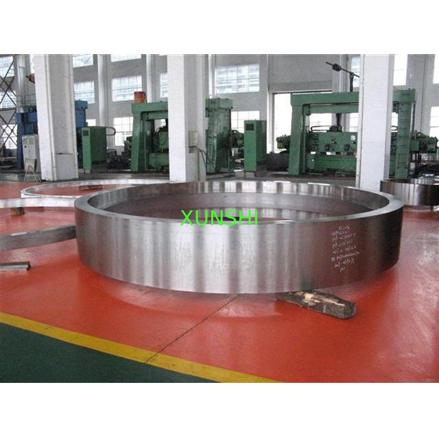 Forged ring with max diameter 7.5 meters and unit weight up to 20,000kg
